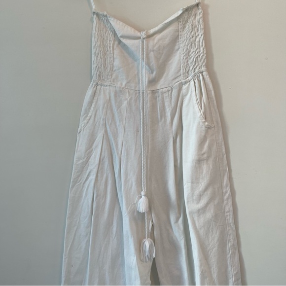 TREE OF LIFE | STRAPLESS CULOTTE JUMPSUIT - Picture 3 of 6